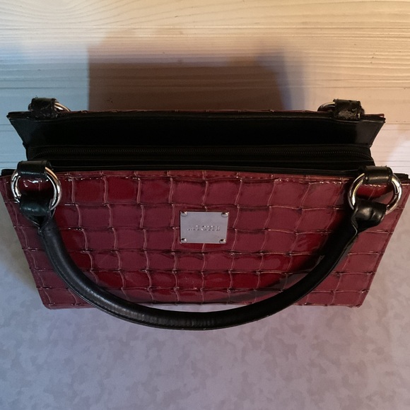 Miche Red Crocodile-Embossed Women's Bag - Picture 2 of 8